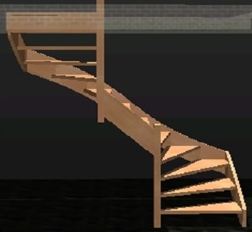 Trappen linksom